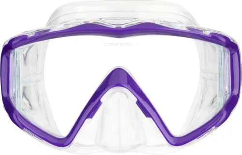 Miniatura 13 de Cressi Máscara grande de visión amplia para buceo y esnórquel, falda de silicona suave para un excelente sellado - Pano 3: diseñado en Italia