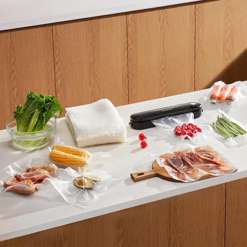 Miniatura 8 de Bolsas selladoras al vacío, bolsa duradera de 8 x 12 pulgadas, material de grado alimenticio sin BPA, 200 bolsas de sellado al vacío para ahorrar