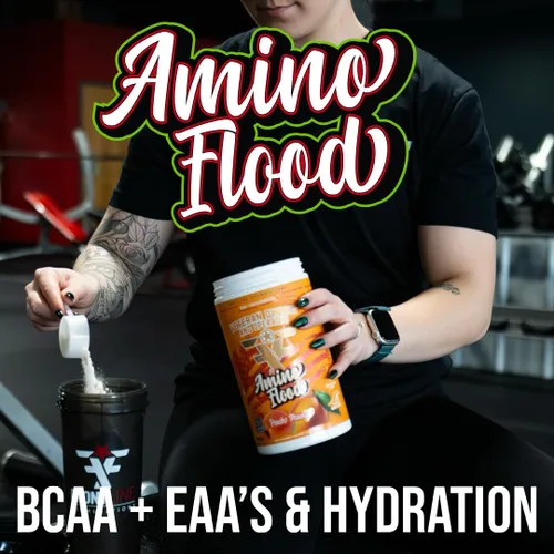 Miniatura 4 de Amino Flood de formulaciones de primera línea - Fórmula de recuperación e hidratación BCAA + EAA - Soporte muscular, electrolitos y resistencia