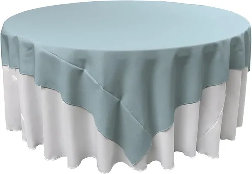 Miniatura 53 de LA Linen. Mantel cuadrado de popelina de poliéster