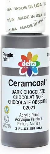 Miniatura 166 de Delta Creative Ceramcoat - Pintura acrílica en varios colores (2 onzas), 2436, carbón