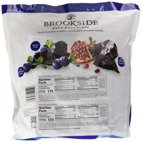 Miniatura 4 de HERSHEY'S Brookside - Paquete variado de chocolate oscuro, 21 onzas