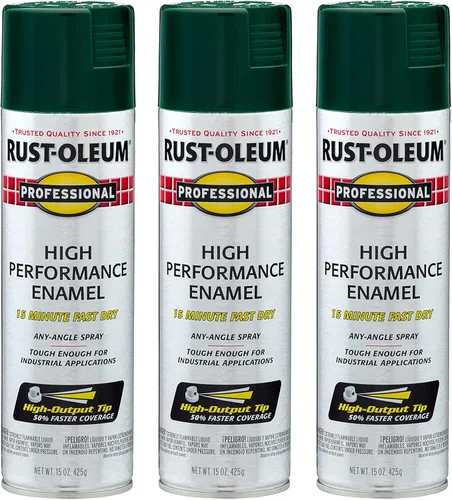 Miniatura 36 de Rust-Oleum 7515838 Pintura en aerosol de esmalte profesional de alto rendimiento, 14 onzas, aluminio