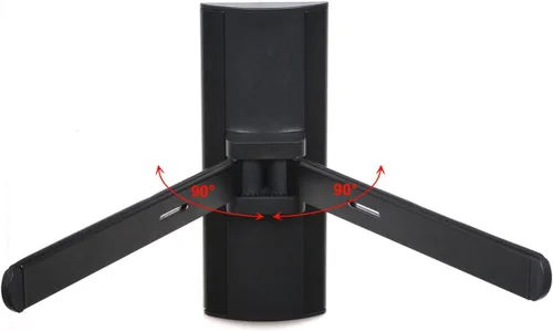 Miniatura 2 de VideoSecu Soporte de montaje en pared con estante AV ajustable para receptor de reproductor de DVD, caja de cable VCR DVR u otro componente