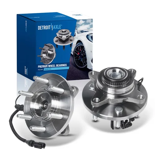 Miniatura 52 de Detroit Axle - 2 bujes de rodamiento de rueda delanteros para Land Rover LR3 2005-2009, LR4 2010-2016, Range Rover Sport 2006-2013, reemplazo