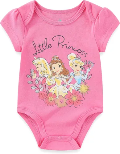 Miniatura 4 de Disney Minnie Mouse Fabulous - Paquete de 5 mamelucos para niñas recién nacidas, bebés y bebés