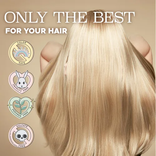 Miniatura 8 de Acondicionador de miel de manuka Luseta hidrata y reparación para cabello seco y opaco añade brillo y restaura la suavidad Hidratante para cabello