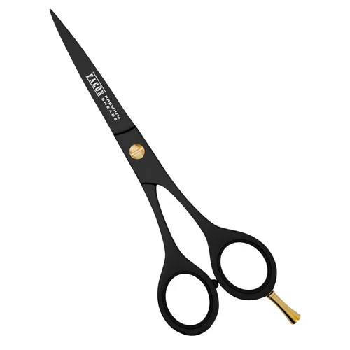 Facón Tijeras de corte de pelo, tijeras profesionales para el cabello de 6.5 pulgadas, tijeras de peluquería con borde de afeitar, tijeras de corte