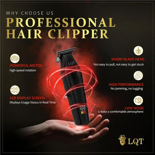 Miniatura 4 de Cortapelos para hombres 3 en 1 eléctrica, inalámbrica, recortadora de barba y bigote, recortadora de pelo para nariz y orejas con peine, envoltura