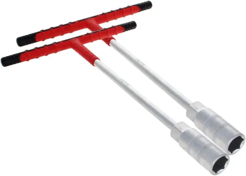 Miniatura 9 de Utoolmart Mango en T recubierto de goma 0.591 in hexagonal hexagonal llave llave llave herramienta 1 unids 1pcs