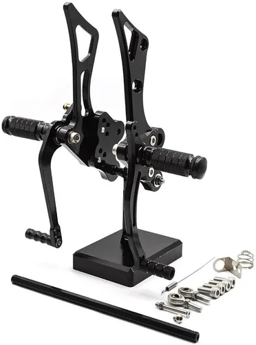 Miniatura 6 de Motorbike Foot Rests For FZ1 For FZ8 For FZ For 1 For FZ For 8 2001-2005 Motorcycle Rearset Footrest Footpeg Footrest Pedals(Black)