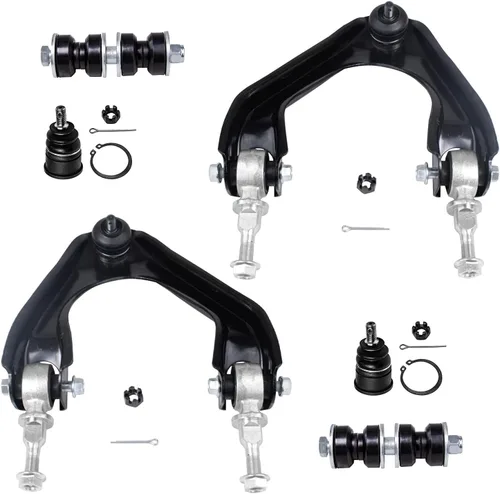 Miniatura 218 de Detroit Axle - Kit de extremo delantero para Chrysler 300 Dodge Charge Challenger 2011-2023, 2 brazos de control inferiores traseros 2 rótulas