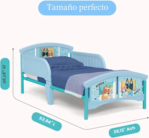 Miniatura 5 de Cama infantil de plástico Delta Children, Bluey