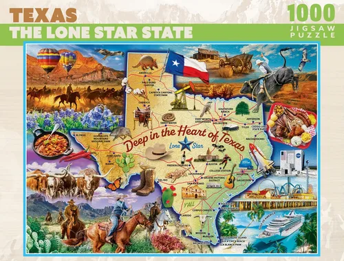 Miniatura 16 de MasterPieces National Parks Maps - Rompecabezas de 1000 piezas para adultos, familia o jóvenes - Parques Nacionales de Estados Unidos por Anderson