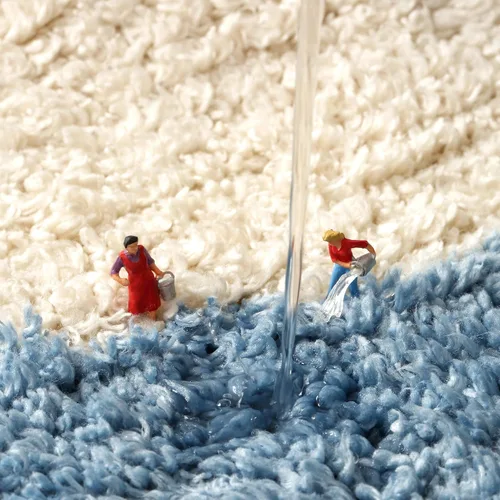 Miniatura 4 de Apeso Alfombra de baño con patrón de plantas, ultra absorbente, antideslizante, lavable a máquina, alfombra de felpa gruesa, microfibra suave
