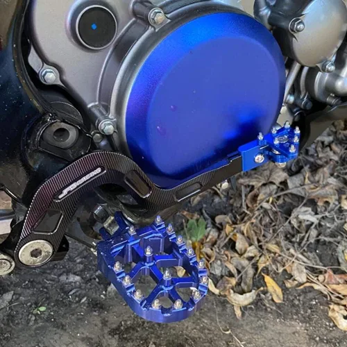 Miniatura 2 de JFG Racing Estriberas de motocicleta y palancas de embrague de freno para YZ125/250 2015-2025, YZ250F/YZ450F 2009-2025, YZ125X/YZ250X