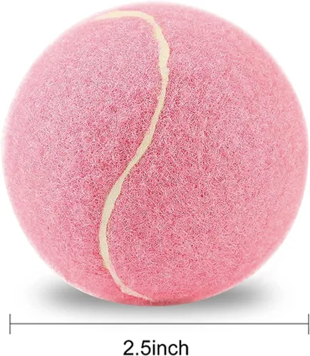 Miniatura 2 de URBEST Pelota de tenis, 12 paquetes de pelotas de tenis de entrenamiento, pelotas de práctica para jugadores novatos, pelotas de juego para perros