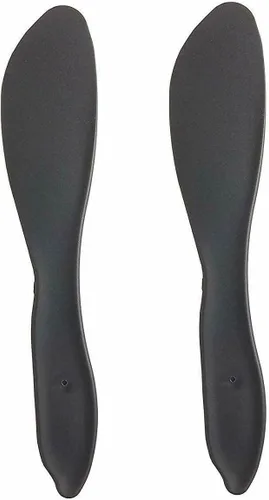 Miniatura 5 de Linden Sweden Juego de 2 esparcidores multiusos, gris carbón, cuchillo versátil para mantequilla para queso suave, mantequilla de maní, glaseado