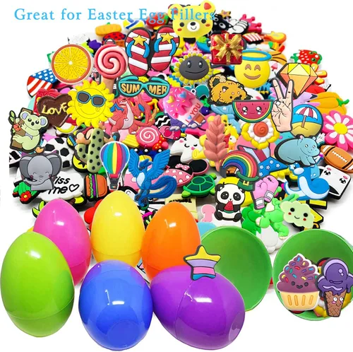 Miniatura 4 de Chankai 3050100125 dijes aleatorios para zapatos zuecos, zapatos, pulsera, decoración de zapatos, regalos de fiesta, Cloruro de polivinilo