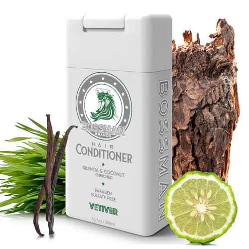 Miniatura 14 de Bossman Combo de champú y acondicionador para el cabello, sin parabenos y sin sulfatos (Royal Oud)