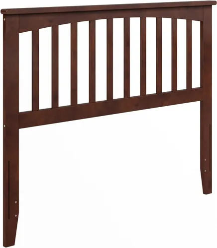 Miniatura 24 de Atlantic, muebles con cabecera tipo Mission, Madera, Blanco