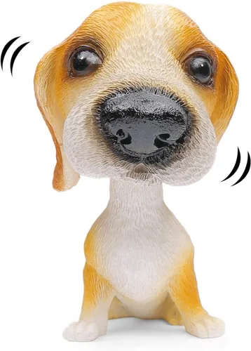 Miniatura 9 de Perros de juguete con cabeza móvil para decorar el auto., dachshund Perro salchicha