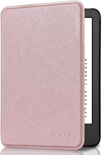 Miniatura 19 de CoBak Funda para Todos los Kindle Nuevos de 6 Pulgadas 2024 y 2022 (11ª Generación) - Cubierta Inteligente de Cuero PU, Suspensión y Activación