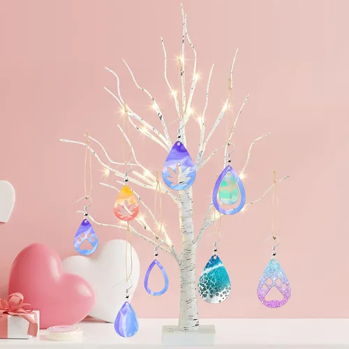 Miniatura 5 de Molde de resina en forma de lágrima para aretes, moldes de joyería de resina de silicona, moldes de fundición de resina epoxi para mujeres, aretes