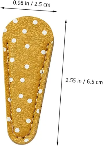 Miniatura 6 de 3 unids tijeras caso bordado herramientas de bordado tijeras de cuero cosmético herramienta profesional cizalla casos tijeras protector