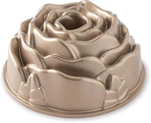 Miniatura 13 de Nordic Ware molde para pastel con forma de rosebud, capacidad de 2.25 tazas, color tofe