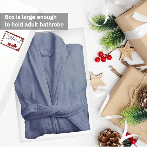 Miniatura 3 de 12 Paquetes de Cajas de Regalo Extra Grandes con Tapas para Regalos, Cajas Blancas de Ropa de 17x11x4 Pulgadas para Envolver Regalos, Mantas, Batas