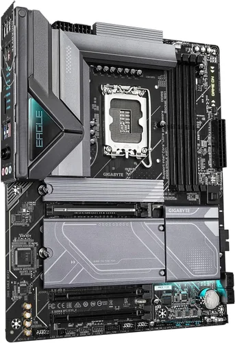 Miniatura 6 de GIGABYTE Z890 Eagle WIFI7 Intel Core Ultra (Serie 2) LGA 1851 tarjeta madre, ATX, DDR5, 4X M.2, PCIe 5.0, USB4, WIFI7, LAN 2.5GbE, EZ-Latch