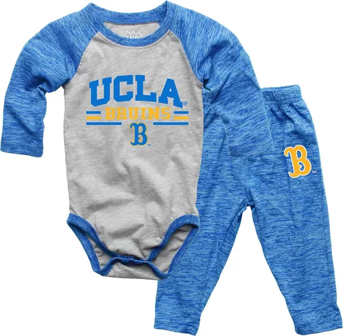 Miniatura 22 de Wes and Willy Baby College Sports Fan - Conjunto de una pieza y pantalón de manga larga