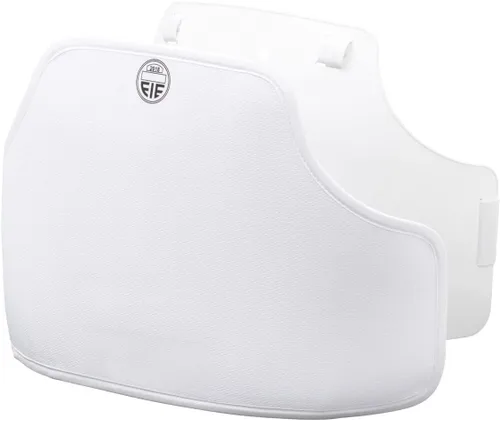Miniatura 12 de LEONARK Protectores de pecho deportivos con certificado FIE, protectores de pecho ajustables de doble capa para fútbol, rugby, voleibol, béisbol