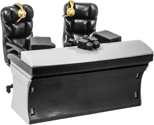 Miniatura 2 de Mesa de Comentaristas Ultimate Black Playset para Figuras de Acción de Lucha Libre