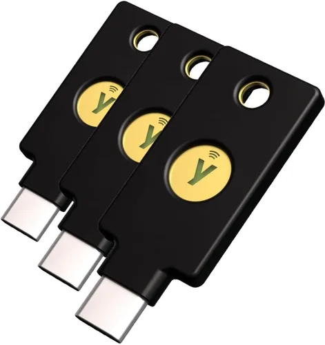 Miniatura 14 de Yubico - YubiKey 5 NFC - Clave de seguridad de autenticación multifactor (MFA) y llave de acceso, Conéctese a través de USB-A o NFC, certificado