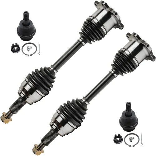 Miniatura 111 de Detroit Axle – Kit de suspensión delantera para Hyundai 2013-2018 Santa Fe 2 enlaces de barra de estabilizador 4 varillas de amarre interiores