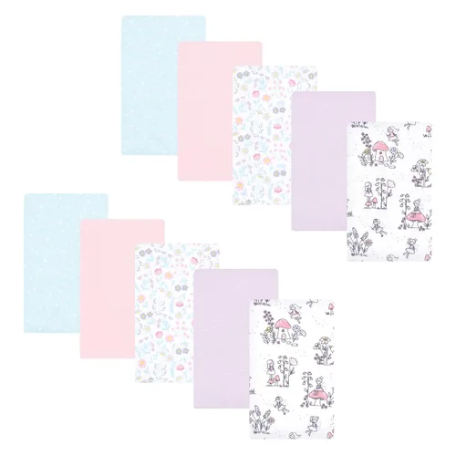 Miniatura 208 de Hudson Baby - Paños unisex de franela de algodón para bebé, bosque, talla única