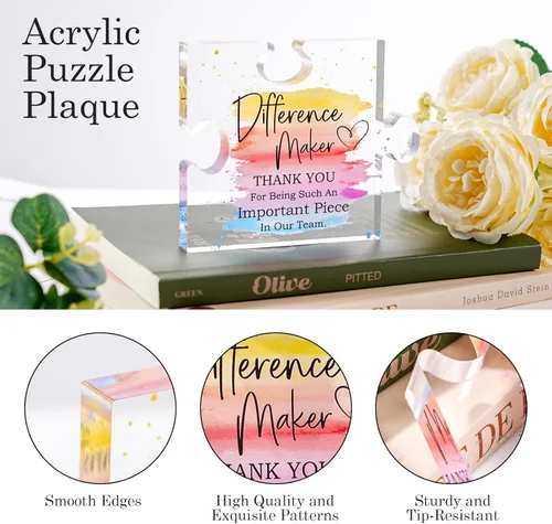 Miniatura 4 de Regalo Marcador de Diferencia Regalos de Agradecimiento para Líder Jefe Empleado Colaborador Profesor Personal Mentor Entrenador Gerente Regalos