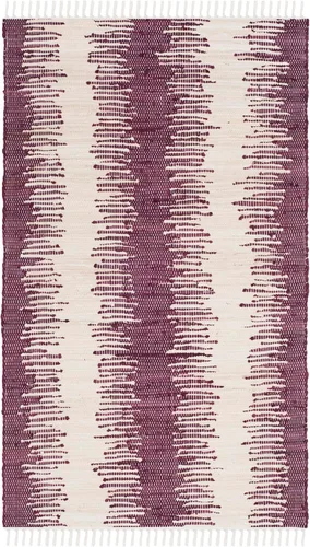 Miniatura 22 de Alfombra de algodón tejido a mano, color azul. Colección Montauk MTK751A, de Safavieh, Algodón, Azul