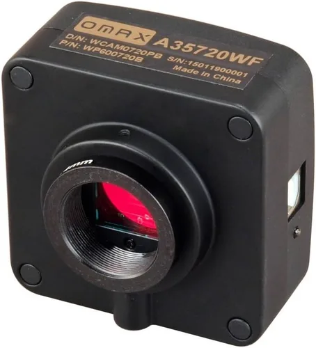 Miniatura 4 de OMAX Cámara digital WiFi 720p para microscopio compatible con Windows/Mac/iOS/Linux/Android