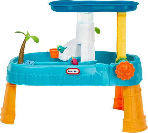 Miniatura 12 de Little Tikes Waterfall Island - Mesa acuática (exclusivo de Amazon) con accesorios, para exteriores, para niños y niñas de 2 a 5 años