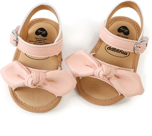 Miniatura 71 de Sandalias de verano para bebés, niñas y niños, unisex, antideslizantes, suela suave, transpirable, para primeros pasos, zapatos de playa al aire