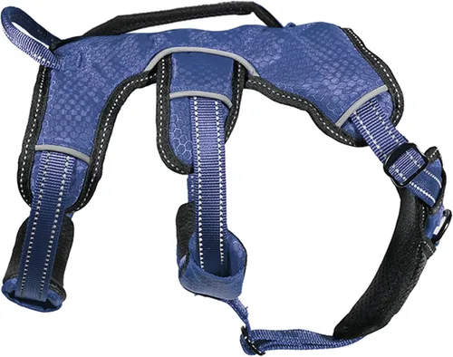 Miniatura 9 de Arnés para perros a prueba de escape sin escape de Tuff Pupper Arnés ajustable de 5 puntos para perros Arnés para perros acolchado Arnés
