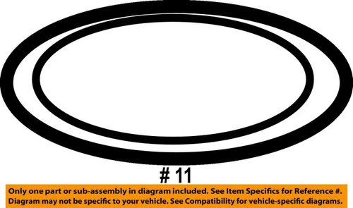 Miniatura 2 de Mercedes-Benz 211 471 01 10, sello del tanque de la bomba de combustible