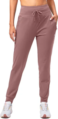 Miniatura 35 de G Gradual Pantalones deportivos con forro polar para mujer, de cintura alta, resistentes al agua, térmicos, para invierno, correr, senderismo