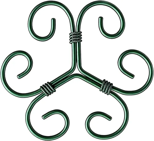 Juego de soporte para tallos de plantas, 2025 nuevo soporte de plástico reutilizable para plantas trepadoras, enrejado de 3/6 piezas, estacas de