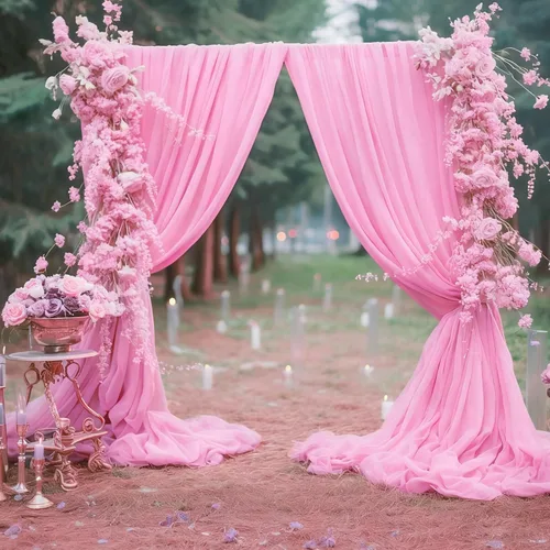 Miniatura 57 de Cortinas de fondo azul bebé de 10 pies x 10 pies, tela de gasa chiffon transparente sin arrugas, tela de fondo fotográfico drapeada para arco