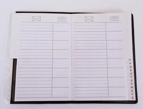 Miniatura 2 de ADC Kamset - Teléfono personal y libreta de direcciones, tamaño grande, 5 x 7 pulgadas