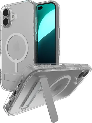 Miniatura 28 de ZAGG Crystal Palace Funda para iPhone 15 Pro Max - Protección contra Caídas (13ft/4m), Funda para iPhone Antiamarilleamiento y Resistente a
